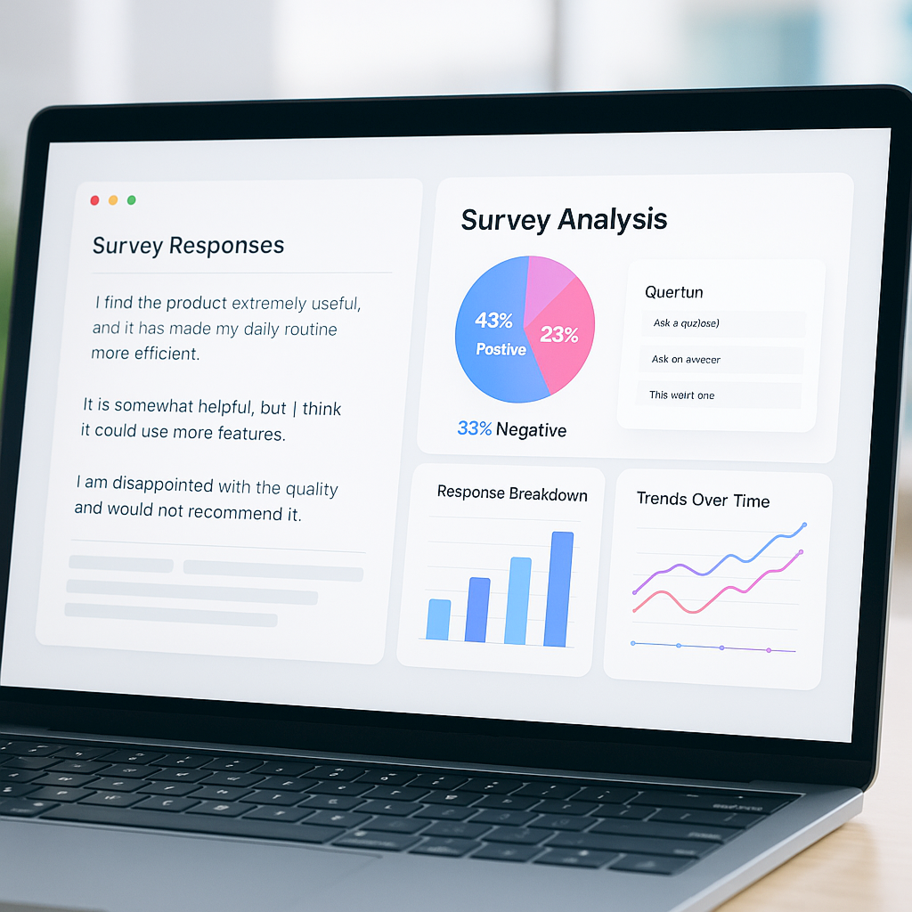 アンケート結果分析AI