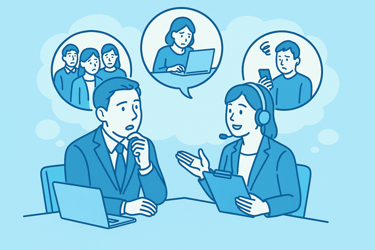 顧客視点体感のイメージ